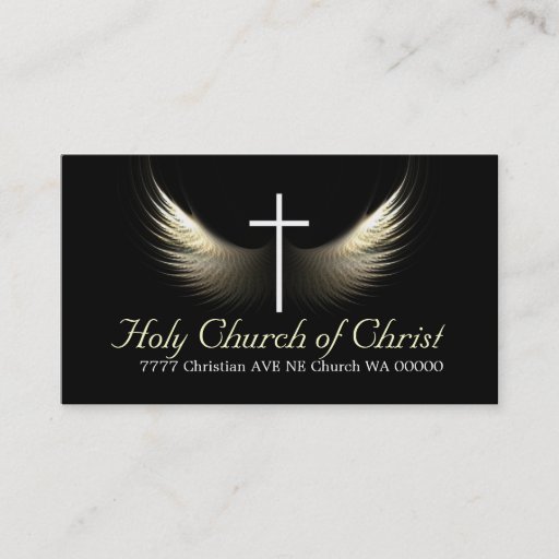 Customizable Religious Religion Christian Pastor Christianity Business Card Templates