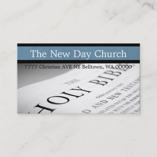 Religious Religion Christian Pastor Christianity Business Card Templates