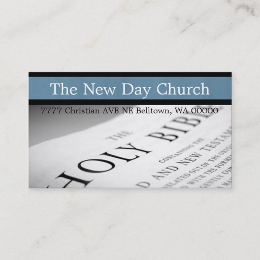 Customizable Religious Religion Christian Pastor Christianity Business Card Templates