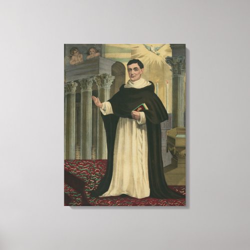 Religious Santo StTomas Catholic Dominican Canvas Print