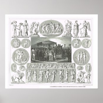 Religious Scenes  Ancient Rome Poster by windsorprints at Zazzle