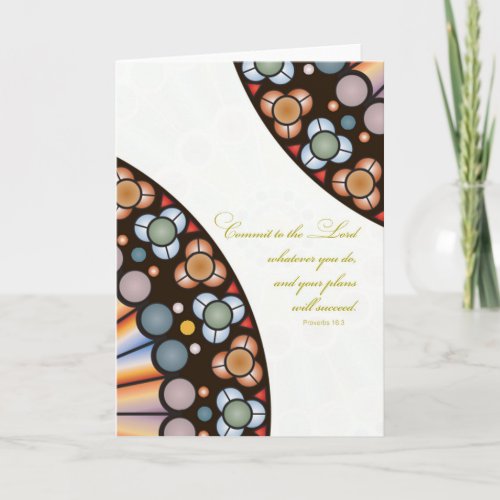 Religious Scripture Blank Greeting Card