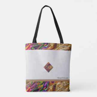 Religious Scripture Tote Multicolor