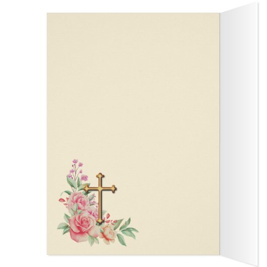 Religious Scripture Verse Be Still and Know Psalm (Inside (Left))