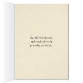 Religious Scripture Verse Be Still and Know Psalm (Inside (Right))