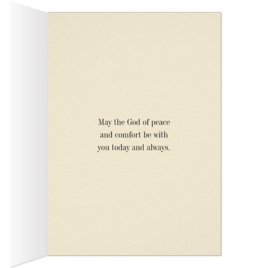 Religious Scripture Verse Be Still and Know Psalm (Inside (Right))