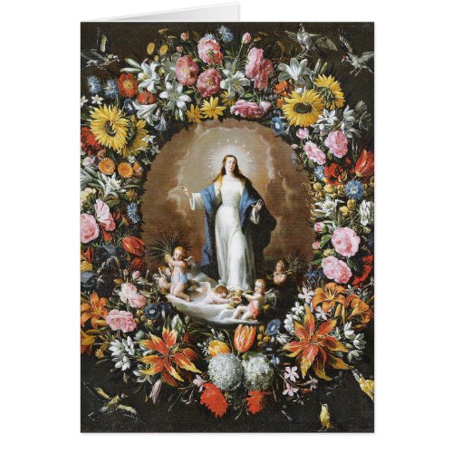 Religious Spiritual Bouquet Virgin Mary Prayer