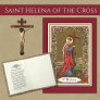 Religious St. Helen Helena Prayer Vintage Card