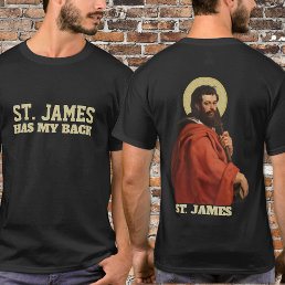 Religious St. James Apostle Catholic T-Shirt