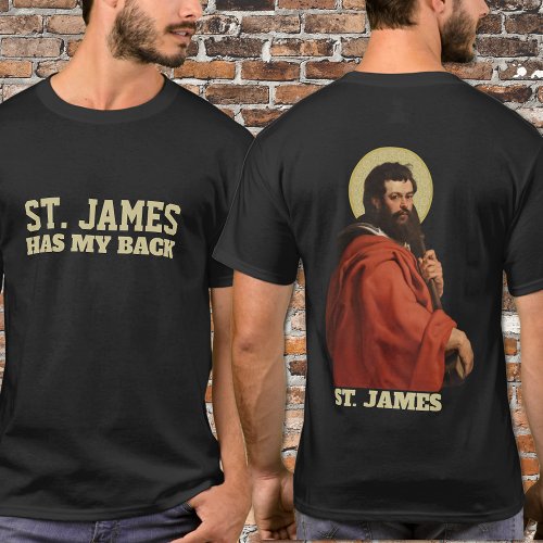 Religious St James Apostle Catholic T_Shirt