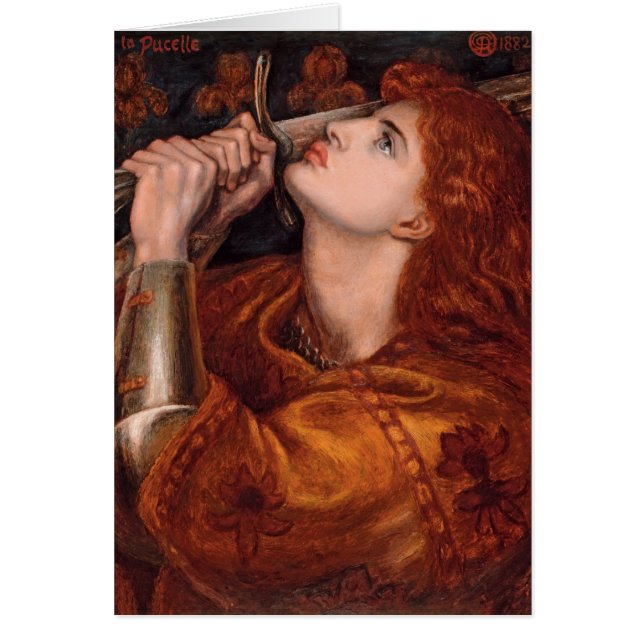 Religious St. Joan of Arc Prayer Cards (Front)