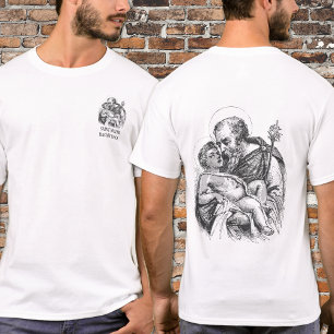 Religious St. Joseph has my back Jesus T-Shirt