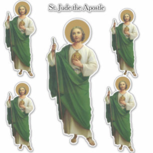 Religious St. Jude the Apostle of Jesus Sticker