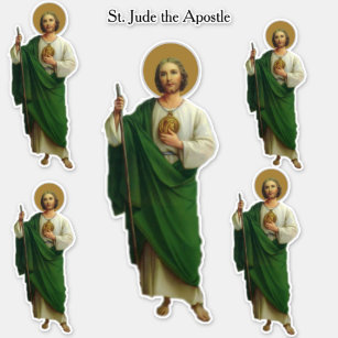 Religious St. Jude the Apostle of Jesus Sticker