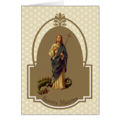 Religious St. Martha Patron of Cooks (Front)