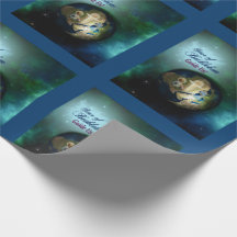 Religious Star of Bethlehem Wrapping Paper
