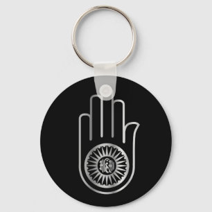Religious Symbol of Jainism Keychain