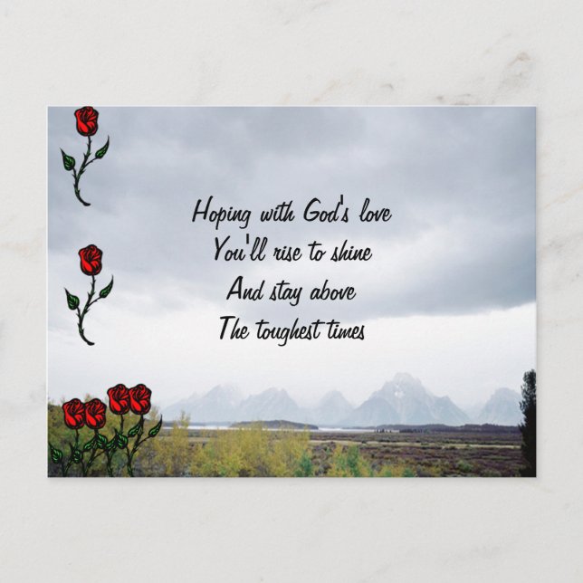 Religious sympathy postcards (Front)
