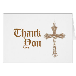 Catholic Thank You Cards  Invitations, Greeting & Photo Cards  Zazzle