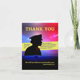 Religious Thank You for Female Police Officer Card