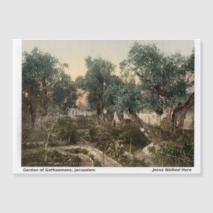 Religious Vintage Travel Photo Christian Magnet