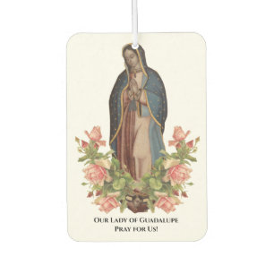 Religious Virgin Mary Guadalupe Catholic Spanish Air Freshener