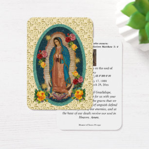 Religious Virgin Mary Guadalupe Mexico Funeral