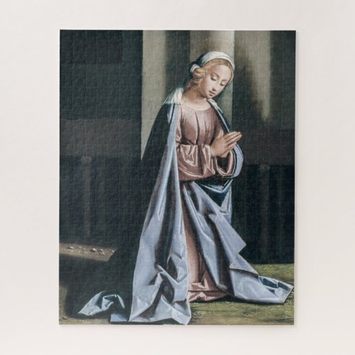 Religious Virgin Mary Madonna Artwork Jigsaw Puzzl Jigsaw Puzzle