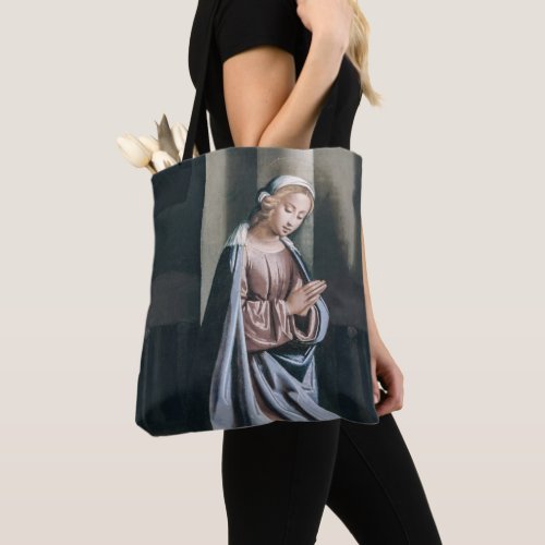 Religious Virgin Mary Madonna Artwork Tote Bag