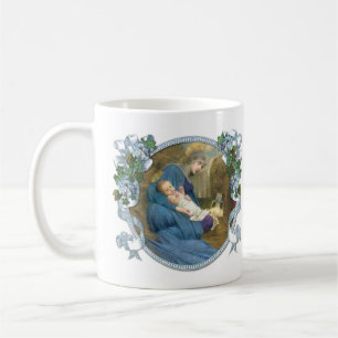 Religious Virgin Mary Sleeping Baby Jesus Coffee Mug