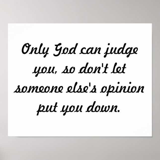 Religous Motivational encouraging Poster (Front)