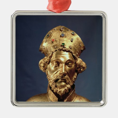 Reliquary bust of St John Cassian Metal Ornament