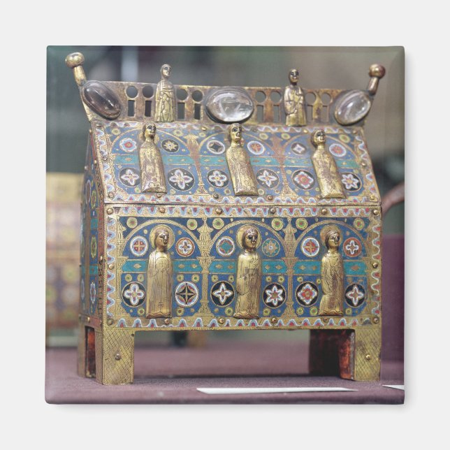 Reliquary Chasse, Limoges, c.1200-50 Magnet (Front)