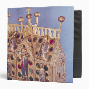 Reliquary chest in the form of a house, Limousin Binder