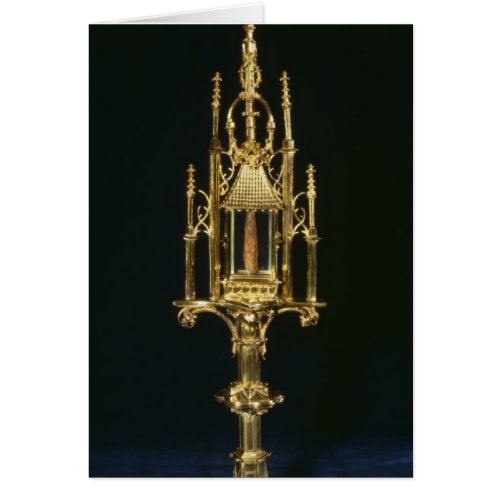 Reliquary Monstrance with piece of cross