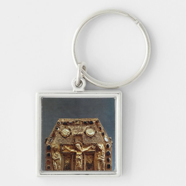 Reliquary of Pepin I  King of Aquitaine Keychain (Front)