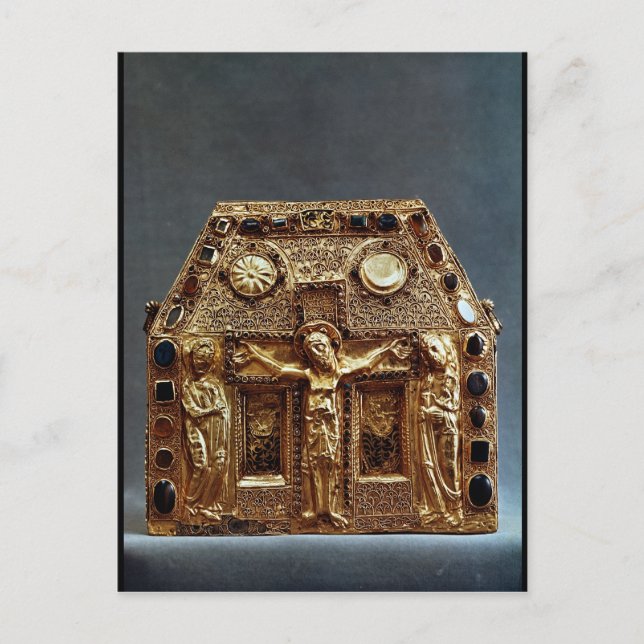 Reliquary of Pepin I  King of Aquitaine Postcard (Front)