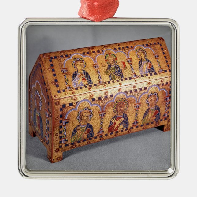 Reliquary of St. Anne Metal Ornament (Front)