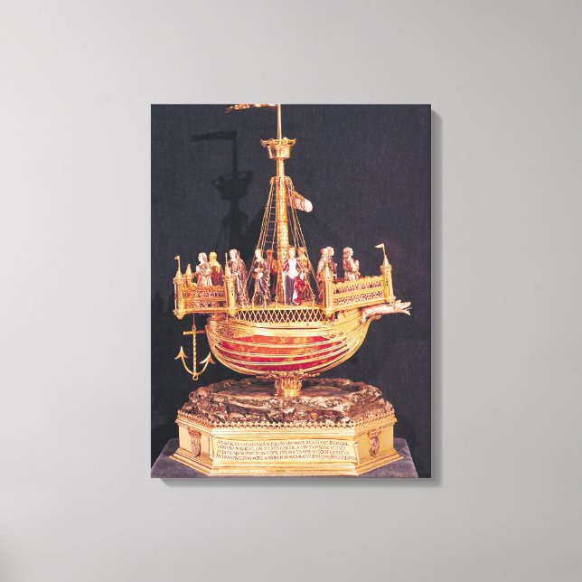 Reliquary of St. Ursula, 1574 Canvas Print (Front)