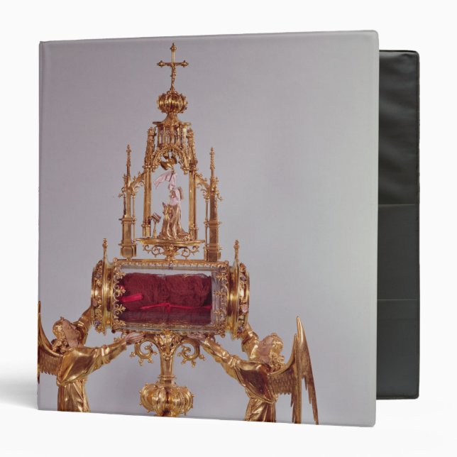 Reliquary of the Veil of St. Aldegonde 3 Ring Binder (Front/Inside)