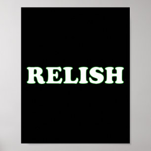 Relish Halloween Couples Costume Pretend I'm Relis Poster