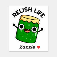Funny food stickers, Zazzle