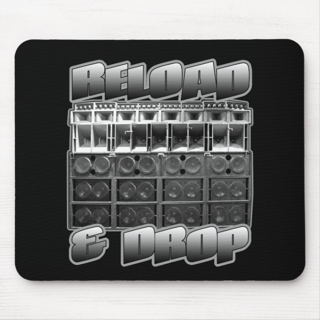 RELOAD and DROP Mouse Pad (Front)