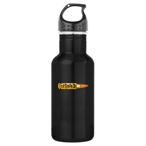 Reloading Ammo Design for Gun Lovers Stainless Steel Water Bottle