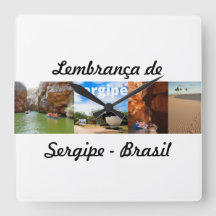 Relogio lembrança de Sergipe Brasil