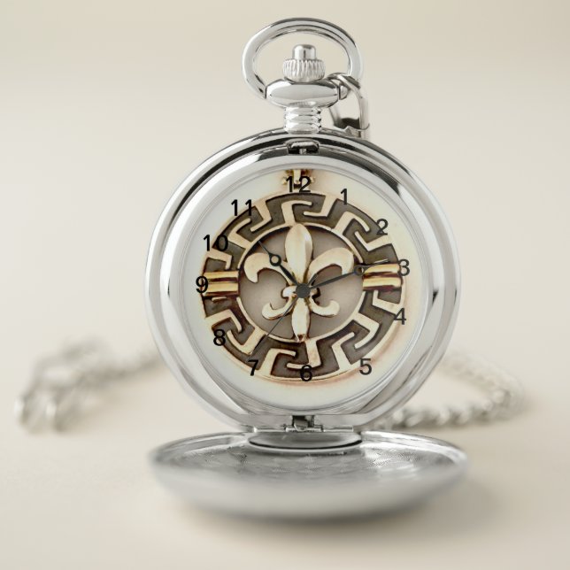 Reloj de bolsillo estilo maya unico  pocket watch (Inside)