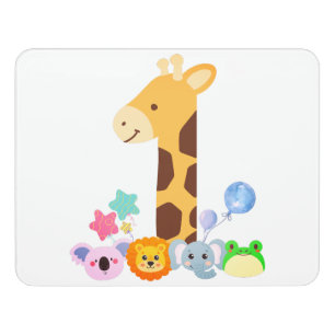 Reloj de pared door sign