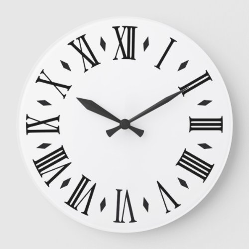 reloj de pared personalizable nmeros romanos large clock