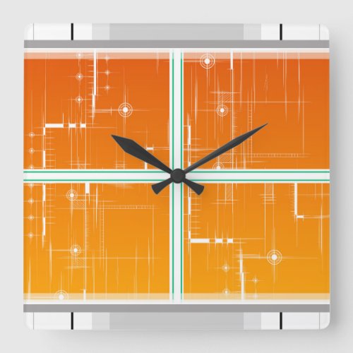 Reloj de pared square wall clock