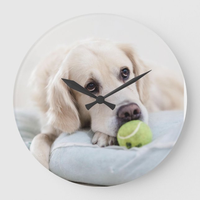 Reloj perro tenista large clock (Front)
